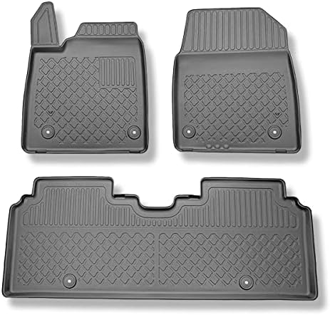 Jeu De 4 Tapis De Sol En Caoutchouc Pour Kia Sportage 5 (NQ) à Partir De 2021 (y Compris MHEV) - Marque Rigum, Noir