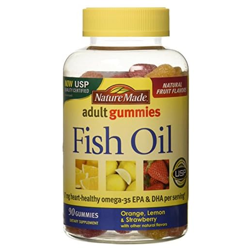 Nature Made Fish Oil Adult Gummies - Orange Lemon & Strawberry Banana 90 Ct, Pack of 2