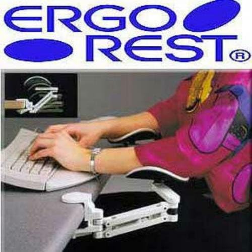 ErgoRest - 330-011-GY - ErgoRest Articulating Arm Support - Grey - Standard Arm, Long Pad