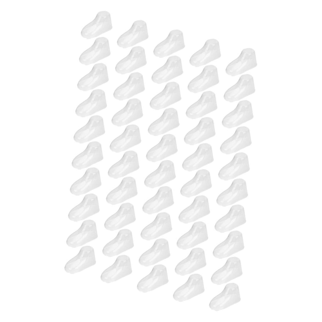 Happyyami Baby Foot Model Inserts 50pcs Toddler Shoes Display Stands Infant Shoes Display Stands Sturdy PVC