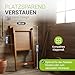 Juskys® Beistelltisch Zadar XL - Klappbar für platzsparende Nutzung, aus geöltem Akazienholz, ideal für Garten und Balkon, 76x60x60 cm