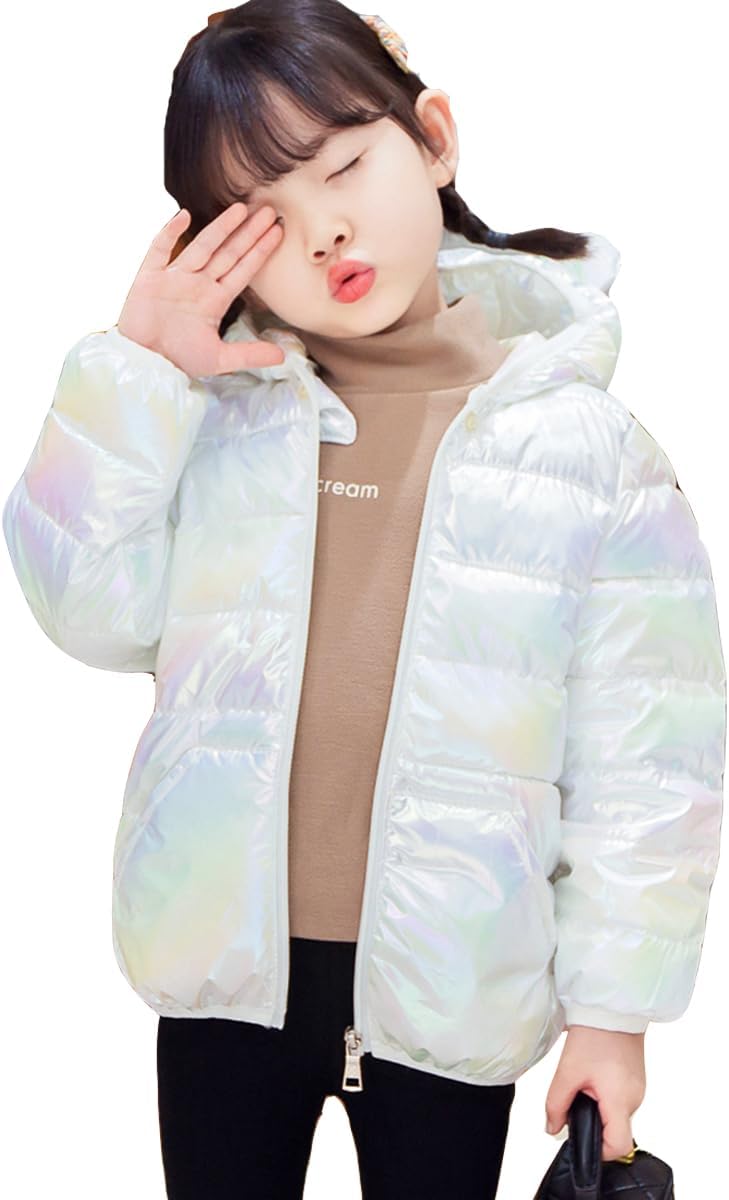 Light Puffer Padded Jacket Bear Hoods Winter Warm Coats for Kids Baby Outerwear 1-5 Years