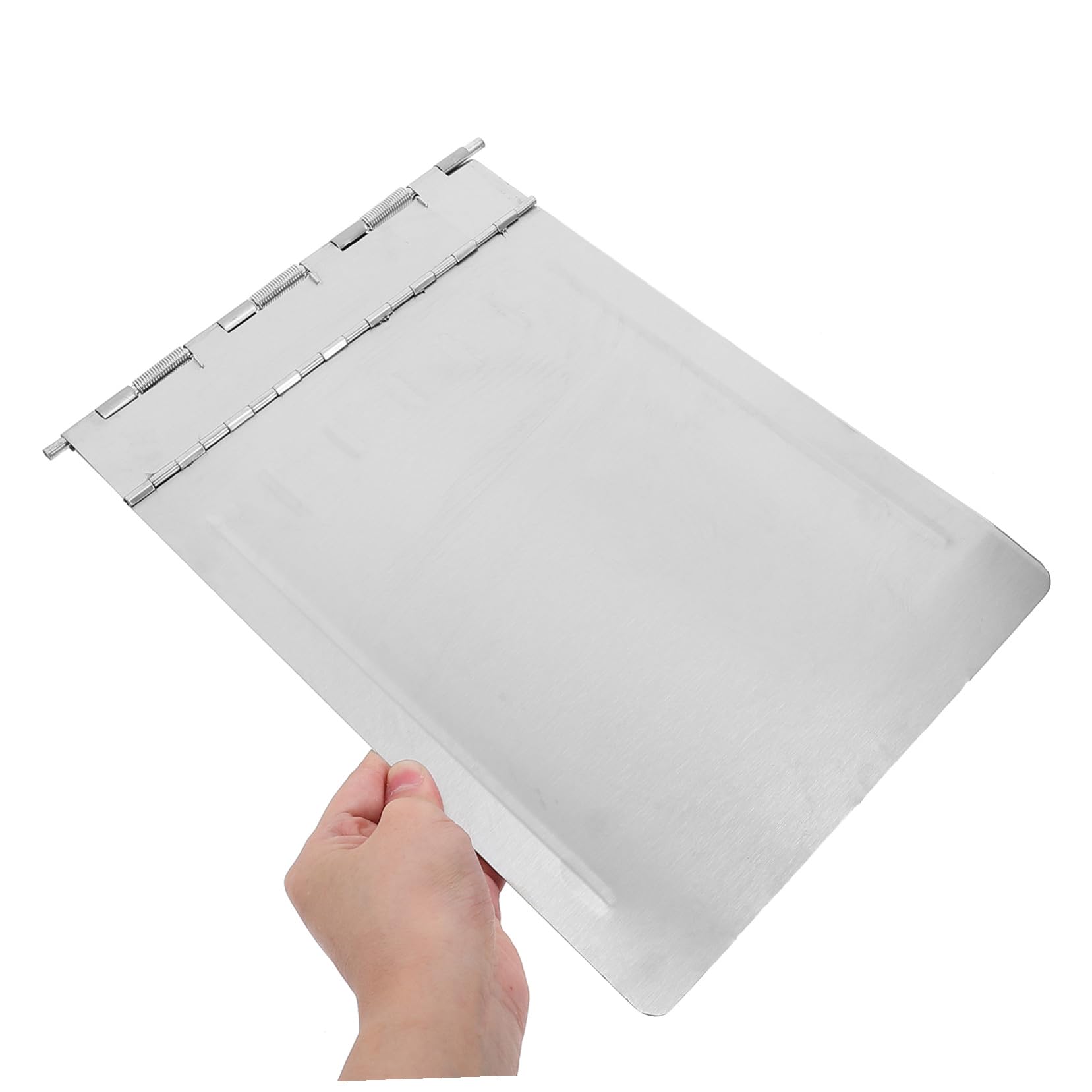 Klemmbrett für Pflegekräfte Robuste Dokumentenablage aus Edelstahl Klemmbrett für Aktenordner Praktischer Papierhalter mit Stilvollem Design