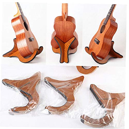 RTEDEATL Stand de Guitare Stand de Guitare en Bois Universel X Style Craché Guitare Rack Portable détachable for… - Les Beatles, Paul McCartney, John Lennon, RIngo Starr, George Harrison RTEDEATL Stand de Guitare Stand de Guitare en Bois Universel X Style Craché Guitare Rack Portable détachable for… – Image 4