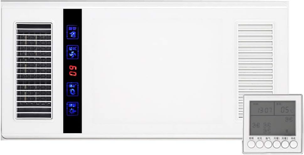 ventilatore di scarico del bagno con riscaldatore