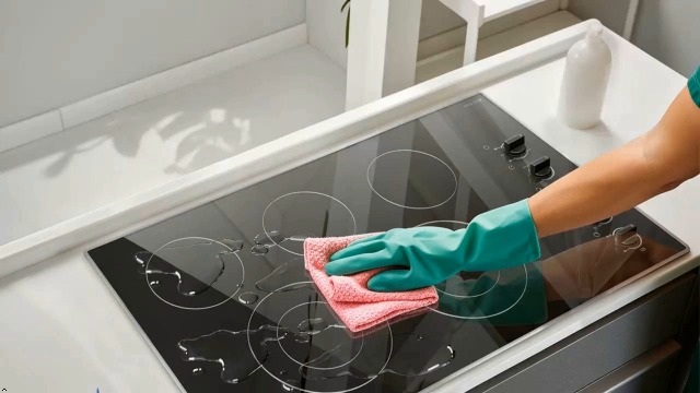 Image of Noxton 36 Inch 5 Burners Electric Cooktop, Built-in 36 inch Radiant Electric Ceramic Stove Top with Glass Protection Metal Frame,Knob Control, Hot Surface Indicator, 220-240v, No Plug, Hard Wire