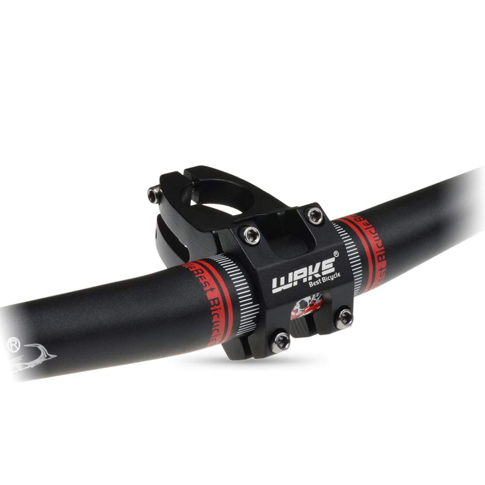 VGEBY1 Attacco Manubrio MTB, Manubrio della Bicicletta Gambo Fisso Ciclismo Mountain Bike Stelo Corto del Manubrio per la Maggior Parte delle Biciclette