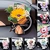 Mini Dried Flower Bouquet, Small Bouquet Car Air Freshener Vent Clips, Cute Vehicle Interior Decorations Universal for Truck SUV Dashboard,Interior Accessories #4