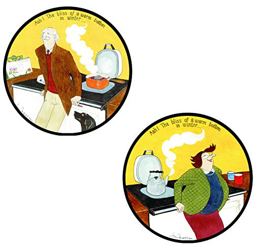 Couvertures de four amusantes pour protéger votre cuisinière Aga avec humour au quotidien