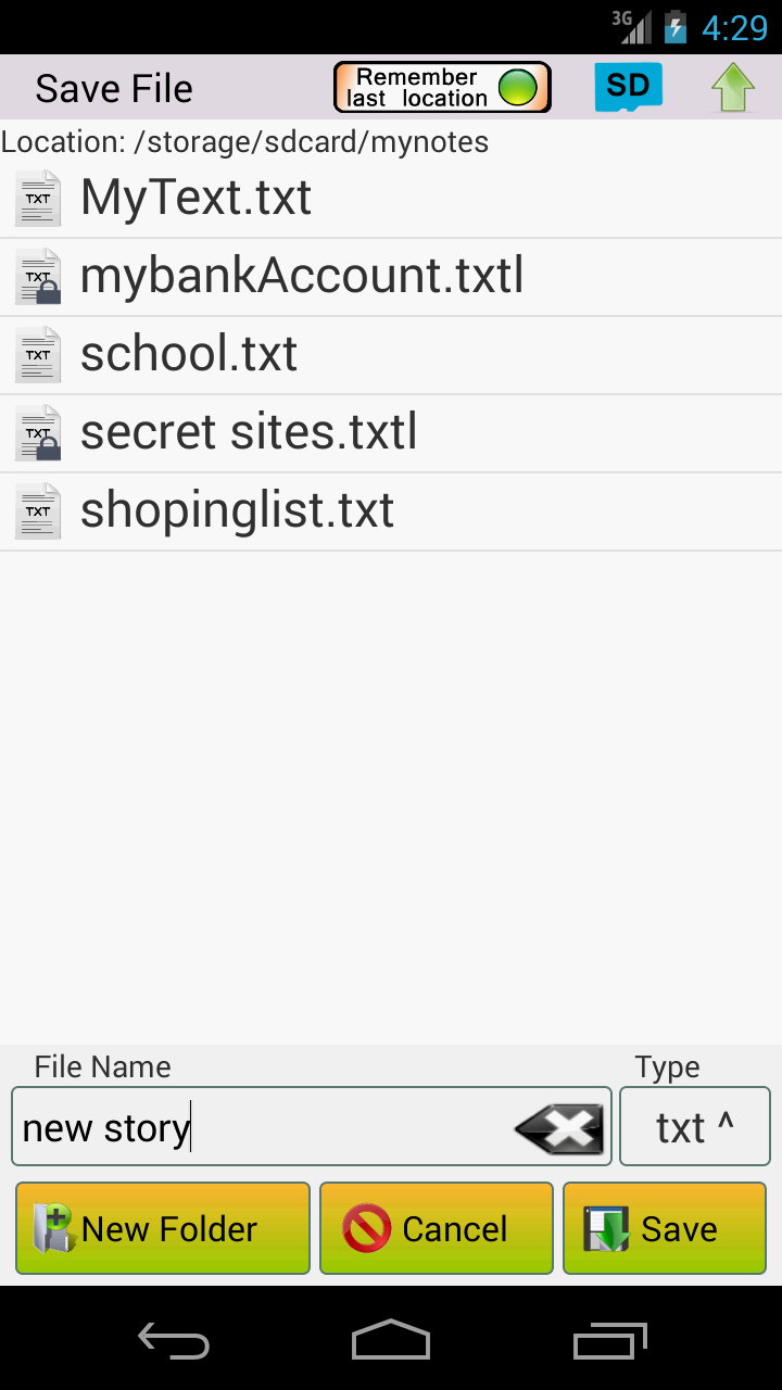 Notes2SD Text Editor Pro - App on Amazon Appstore