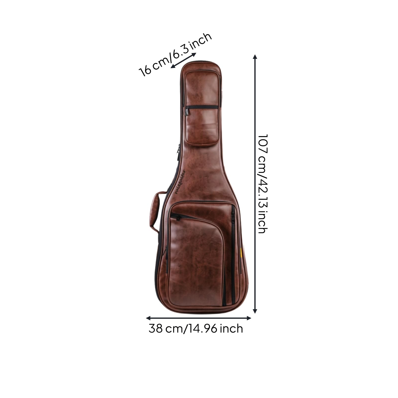 Gig Bag con Regolabili Imbottito Imbottita per Musicisti, Viaggi, Archiviazione