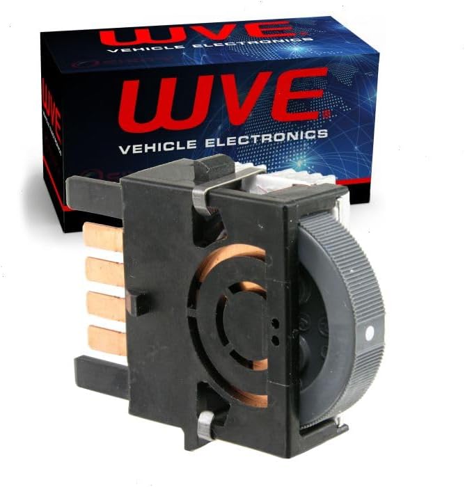 Interruptor Dimmer do Painel de Instrumentos Wells WVE para Chevrolet Blazer, C1500 e Suburban 1990–1994