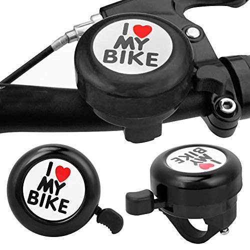 Keenso Bike Bell, Ultralight Aluminum Loud Bike Horn For 22Mm Handle Diameter Mountain Bicycle Road Bike Kid’s Bike Black Bicycle And Accessories #TOP4