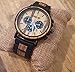 Imagen de Reloj de madera para hombre, de madera de mina
