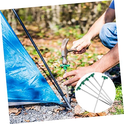 Estacas de tienda para camping y senderismo en suelos duros de montaña 5