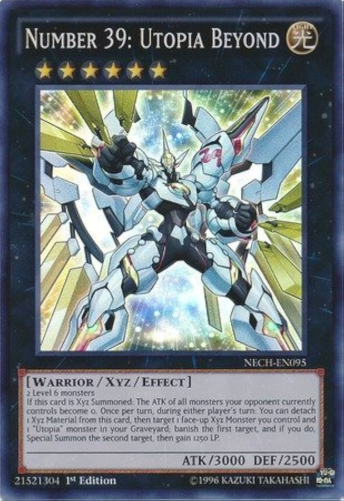 Yu-Gi-Oh! - Number 39: Utopia Beyond (NECH-ENS13) - The New