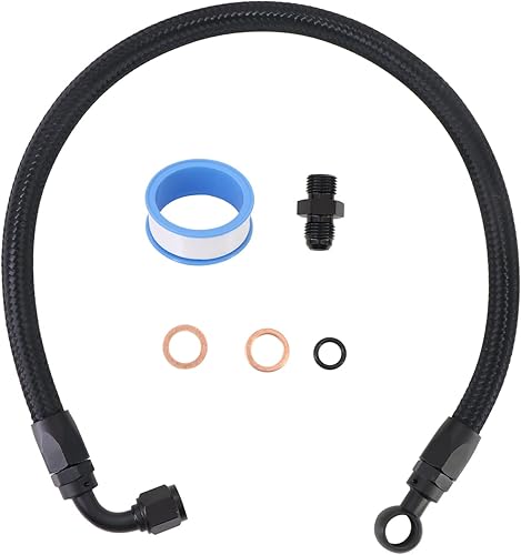 Tektall Manguera trenzada de línea de combustible para Hon-da Acura BD Series D15 D16 B16B B16A B18C D16