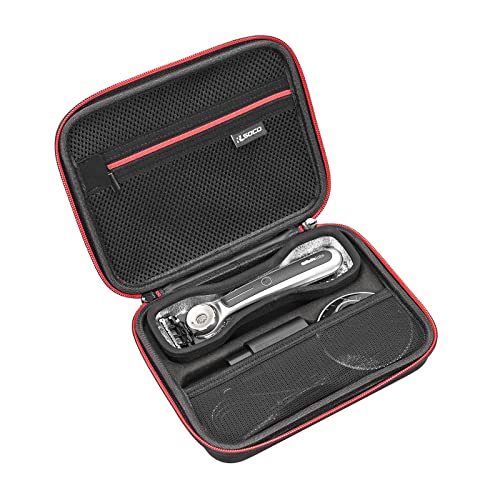 RLSOCO Carrying Case Compatible With Gillette Heated Razor for Men (Black)