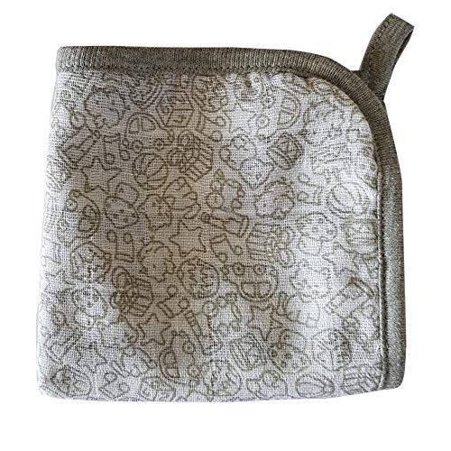 Bébé débarbouillettes mousseline serviette de bain lingettes stripe - 4