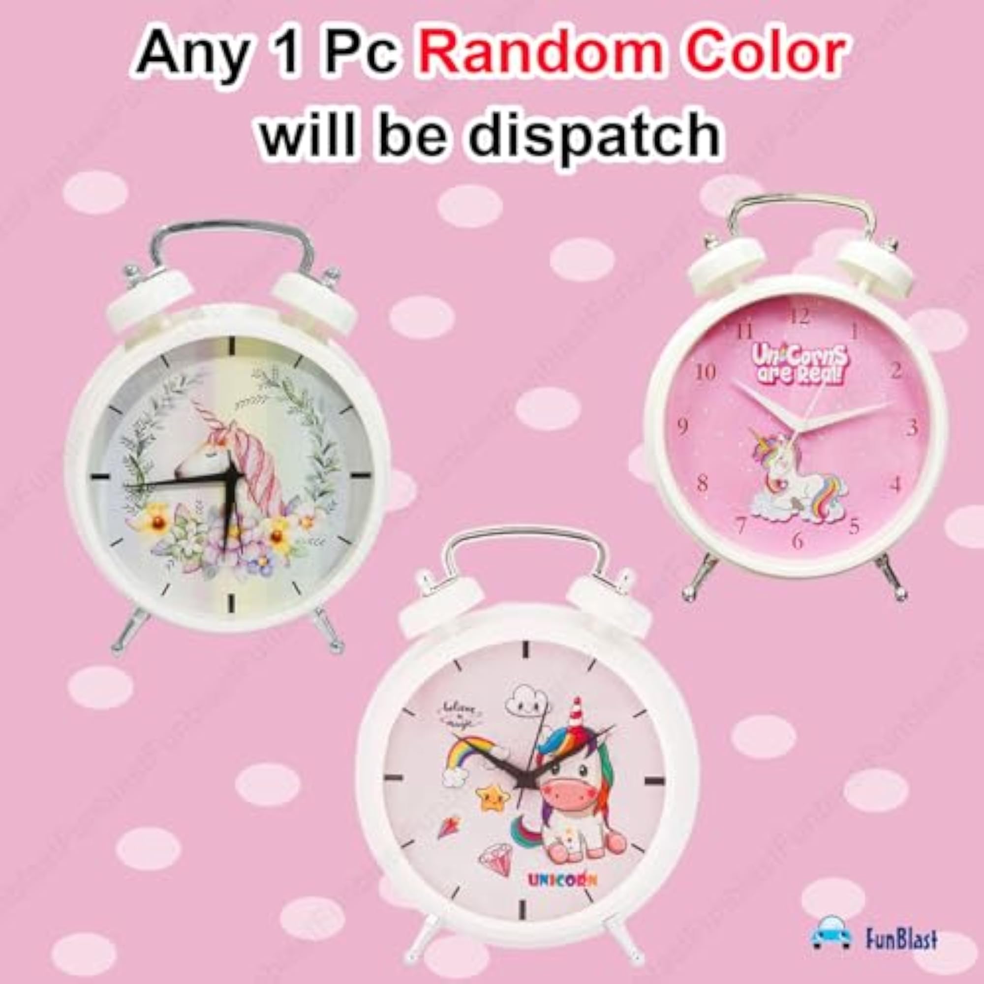 Unicorn Alarm Clock for Girls, Table Clocks