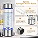 Upgrade Hydrogen Water Bottle, Hydrogen Water Generator with Advanced SPE PEM Technology, 420ml(14OZ) Hydro Water Machine, Portable Water Ionizer for Travel, Office, Fitness & Everyday Hydration