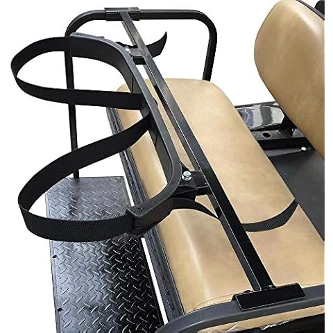 Supermotorparts Universal Golf Cart Rear Seat Bag Holder Attachment Bracket for Yamaha EZGO Club Car Cover