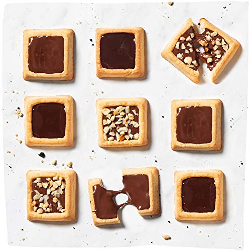 Michel et Augustin Gourmet Chocolate Cookie Squares | Individually Wrapped European Cookies | 3-Bag Variety Pack | 15 French Shortbread Cookies per Bag - Thumbnail 2