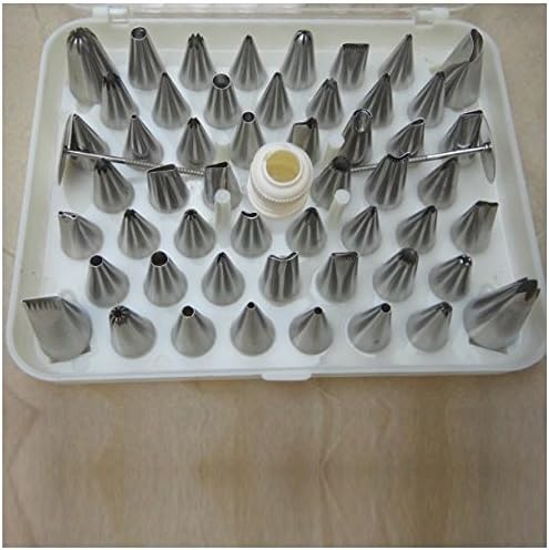 Cake Decorating Nozzles Craft Tip Pastry Stainless Steel Set by Ayrons Kitchen