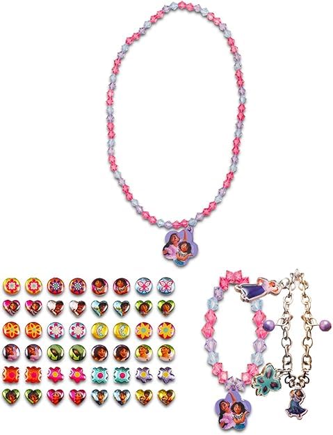Disney Encanto Gift Set for Girls - Bundle with Encanto Mini Backpack Plus Encanto Jewelry Set with Necklace, Bracelet, and More Accessories | Encanto Birthday Gifts3