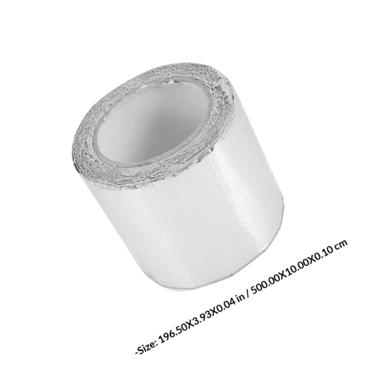 Aluminum Foil Butyl Waterproof Repair Tape for Roof Leak Sealing, 15cm X 5m Self-Adhesive Heavy Duty Roof Sealant Tape for Rv, Shower Wall, Gutter and Pipe Repair