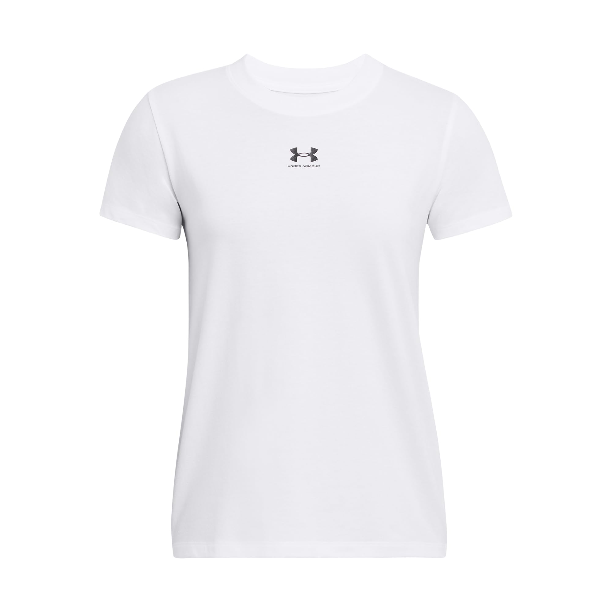 UNDER ARMOUR Women's Off Campus Core T-Shirt, White / / Black, Size S, Women