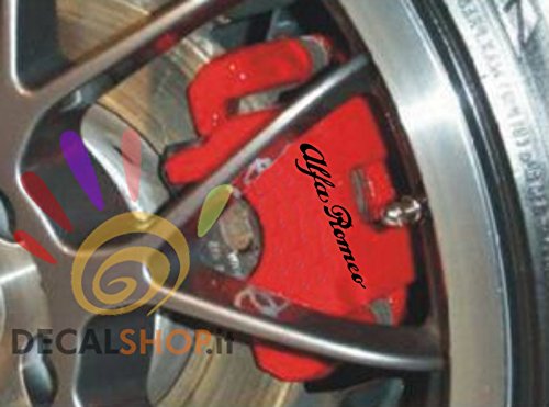 ALFA ROMEO ADESIVI PINZE FRENI PLIERS BRAKE PINCES...