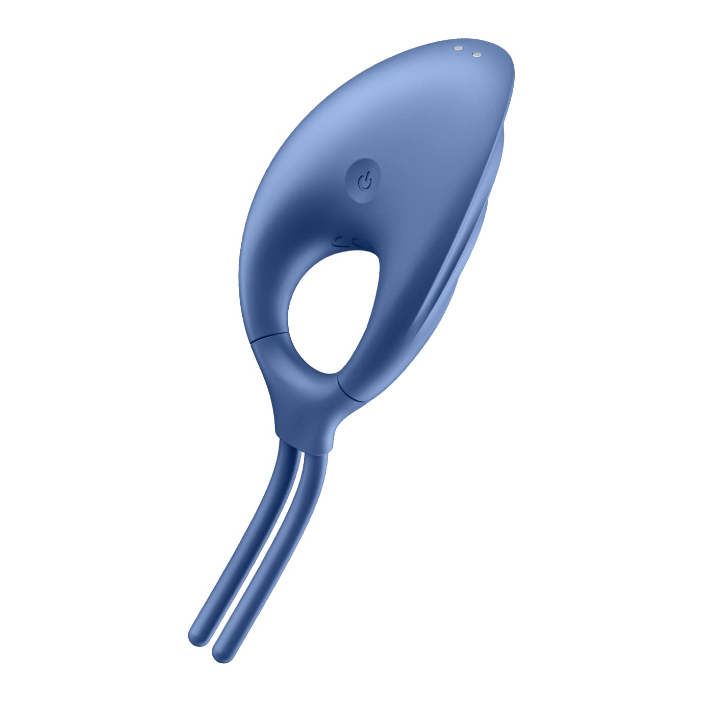 Satisfyer Swordsman Vibrating Cock-Ring Adjustable | Silicone Penis Ring for Couples and Solo Play | Waterproof (IPX7) | USB Rechargeable | Powerful Motor | Ultimate Male Pleasure in Blue