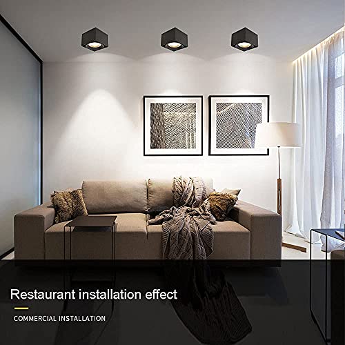 Logement en alumispot de plafond au design architectural noir - 4