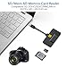 DAOKER USB C Smart Card Reader, DOD Military CAC Card Reader Compatible with Mac, MacBook Pro, Chromebook and Other Type C Laptops | Built-in 3 Slots SD/Micro SD Memory Card Reader