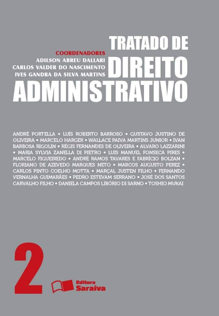 Capa de Tratado de direito administrativo - Volume 2 - 1ª edição de 2013