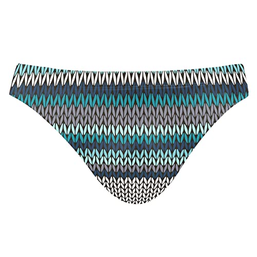 Oyihfvs Seamless Striped Knitted Grey Green Blue White Sexy Men Swim Brief Trunks Beach Bikini for Men, Swim Underwear Low Waist Quick Dry Swimwear Thong Swimsuit Boxer Shorts(XL)