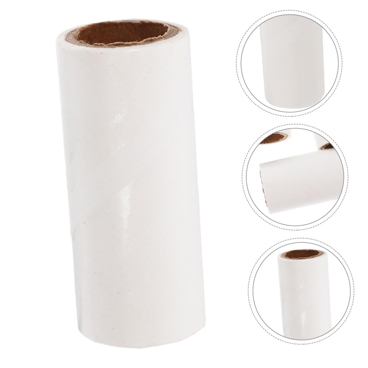Toyvian Ricariche Rotolo Adesivo per Peli Animali, 25 Pezzi, Carta | Bianco, Uso Casa e Viaggio, Facile Sostituzione, Presa Forte per Lanugine e Chioma