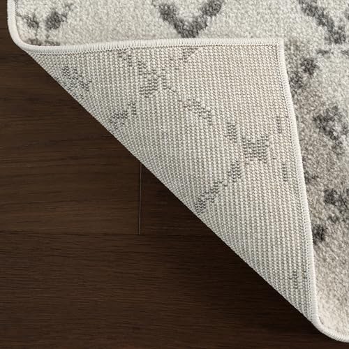 Alfombra decorativa nuLOOM 8x10 morocco gris miniatura 3