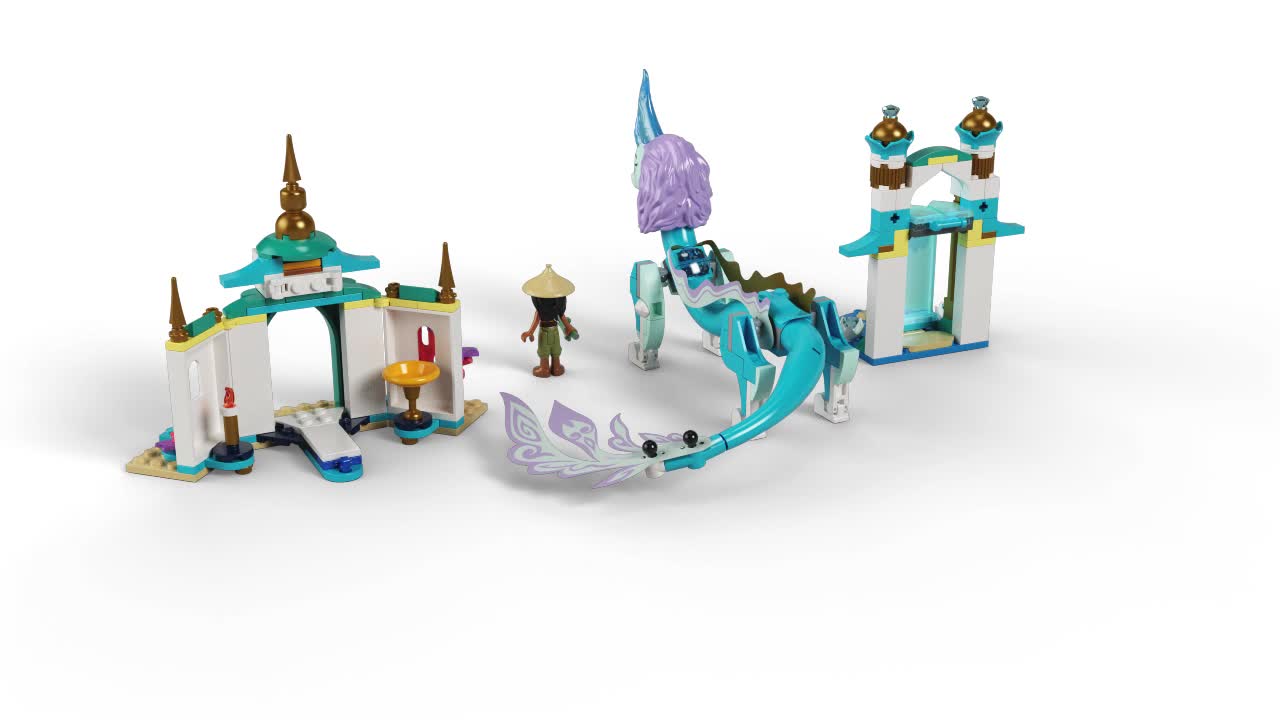 LEGO 43184 Disney Princess Raya und der Sisu Drache – Bild 8