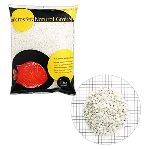 SOMA - Substrato Microsfera Natural Gravel Pebble White (2-3mm) - 1kg