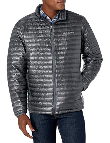 Columbia Men's Platinum Plus 740 TurboDown Jacket, Large, Graphite