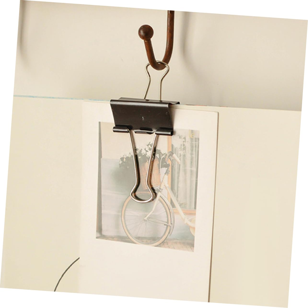 SHINEOFI 60pezzi Binder Clips Assortiti Fermacarte Resistente Per Documenti Per e Scuola Capacità Per Pile Design e Versatile