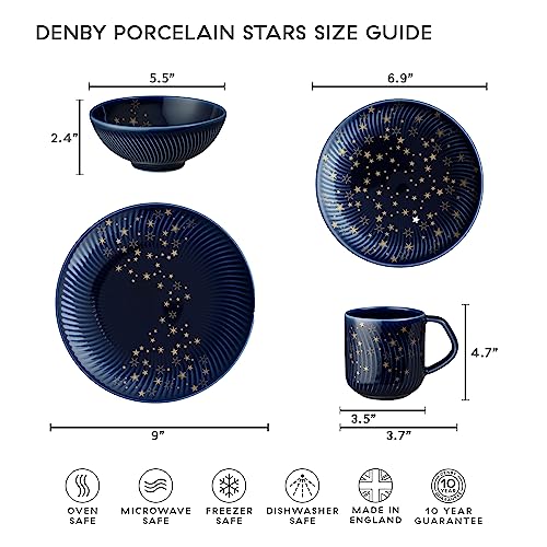 Porcelain-Arc-Blue-Stars-Set-of-6-Appetizer-Plates