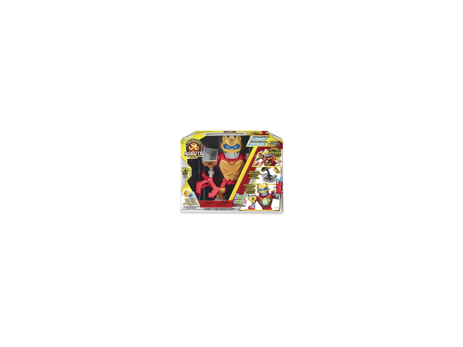 Mega Robot TREASURE X ROBOTS GOLD