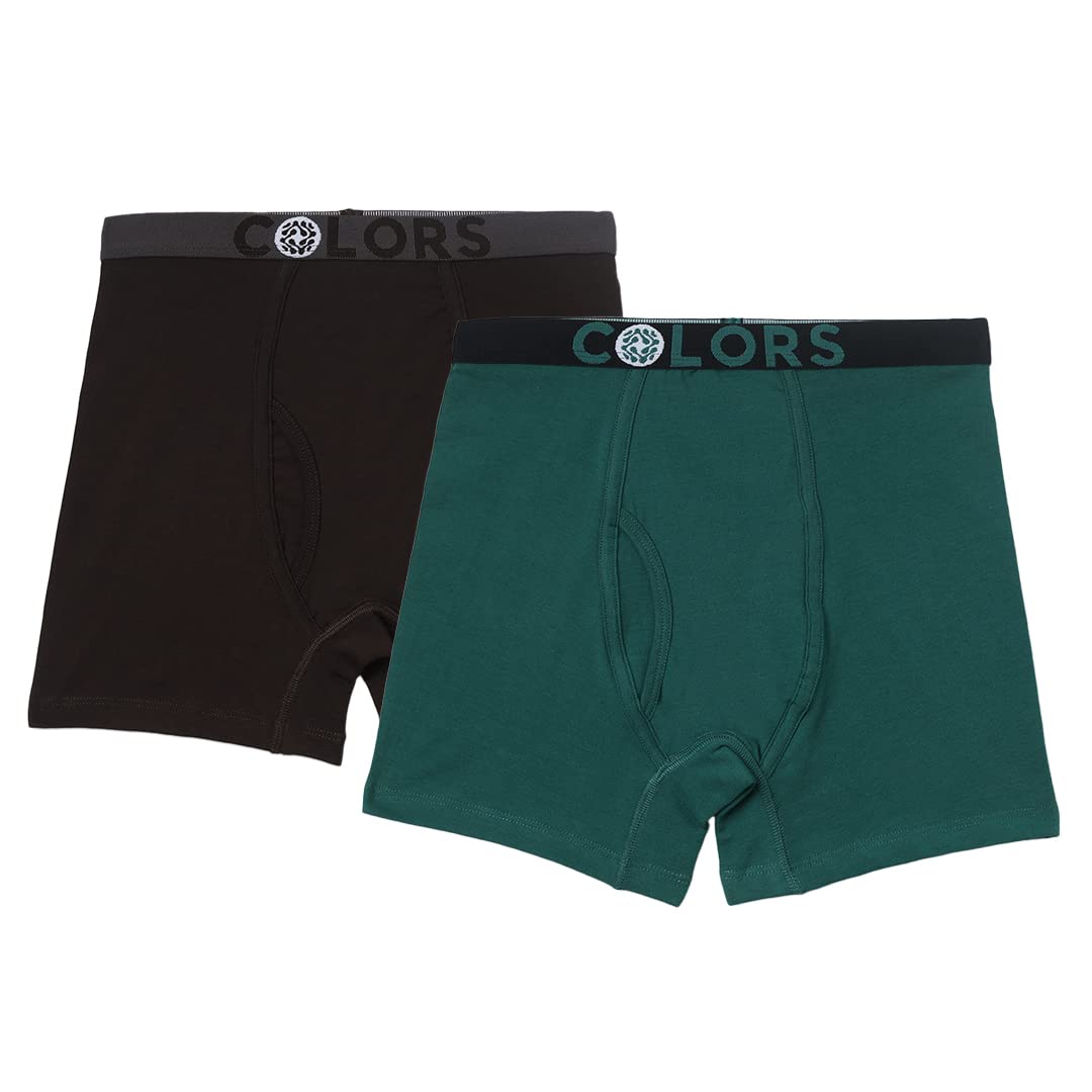 RupaBoy's Cotton Blend Classic Regular Fit Solid Trunks