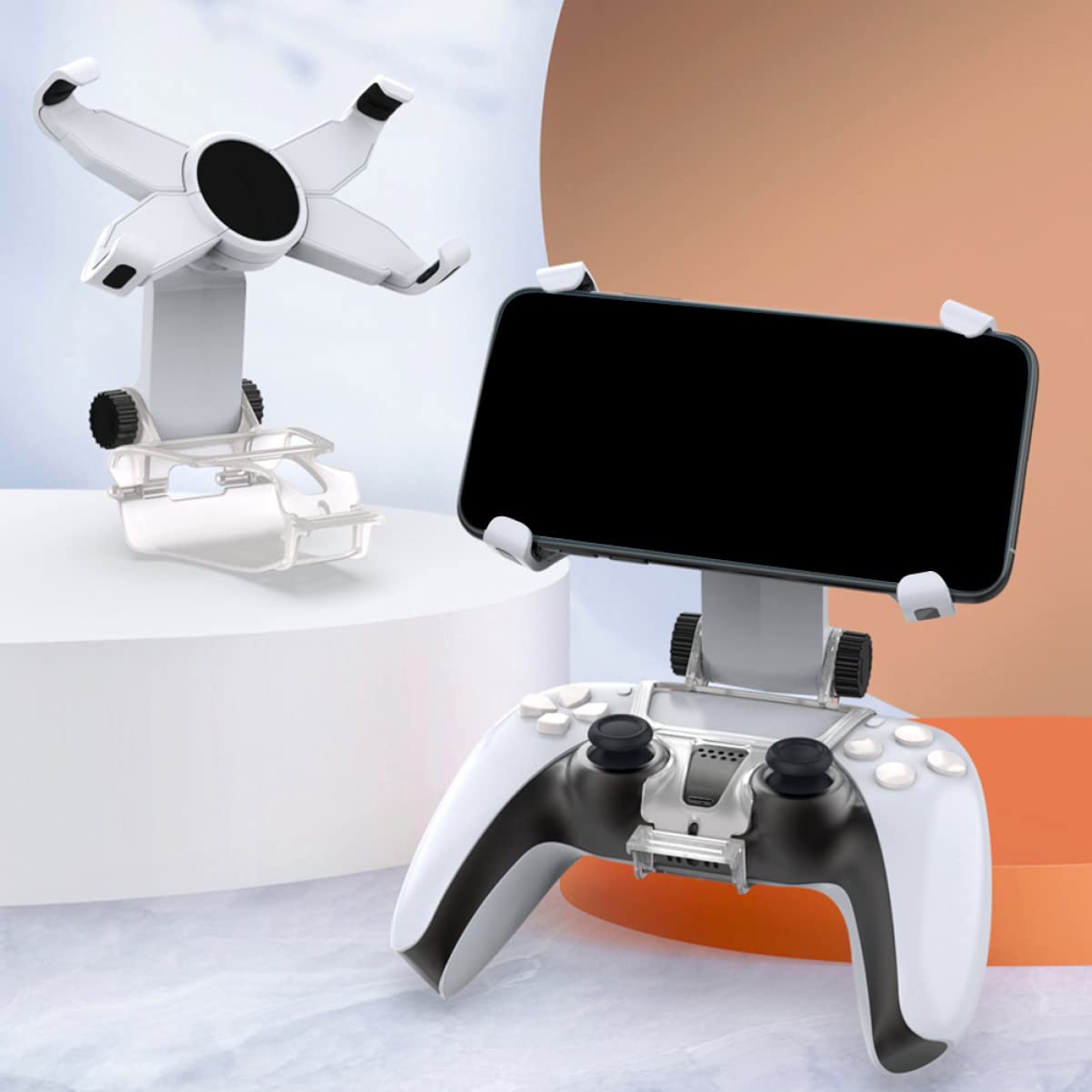 DOITOOL 3 Pz staffa maniglia supporto joystick Supporto per joystick impugnature per cellulari per telefono gamepad per gamepad stand per regolabile clip AbS