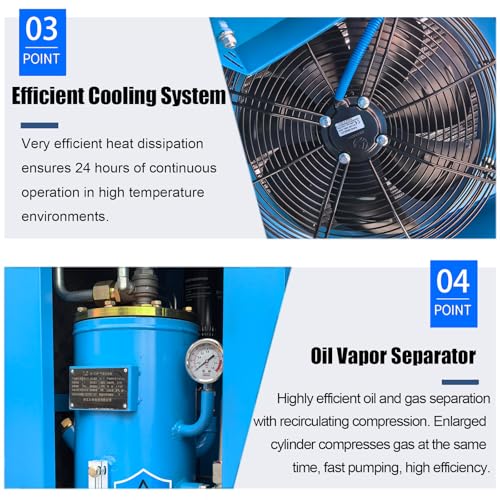 15HP Variable Speed Screw Compressor