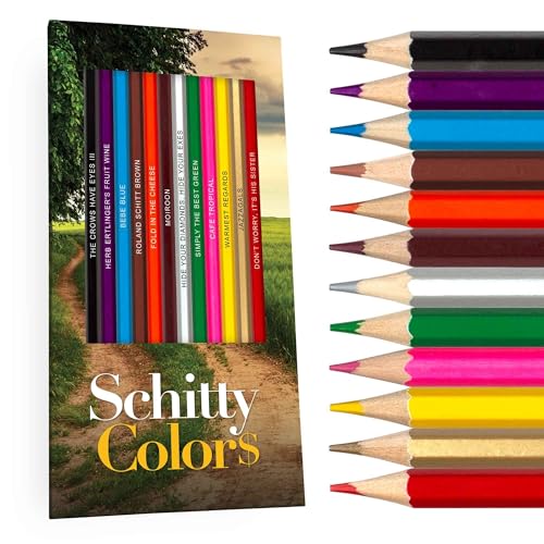 Schitt’s Creek Colored Pencils