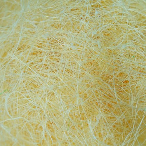 DVECUE Natural Sisal Fiber Filler Bulk Basket Stuffing for DIY Basket Grass 0.44 LB